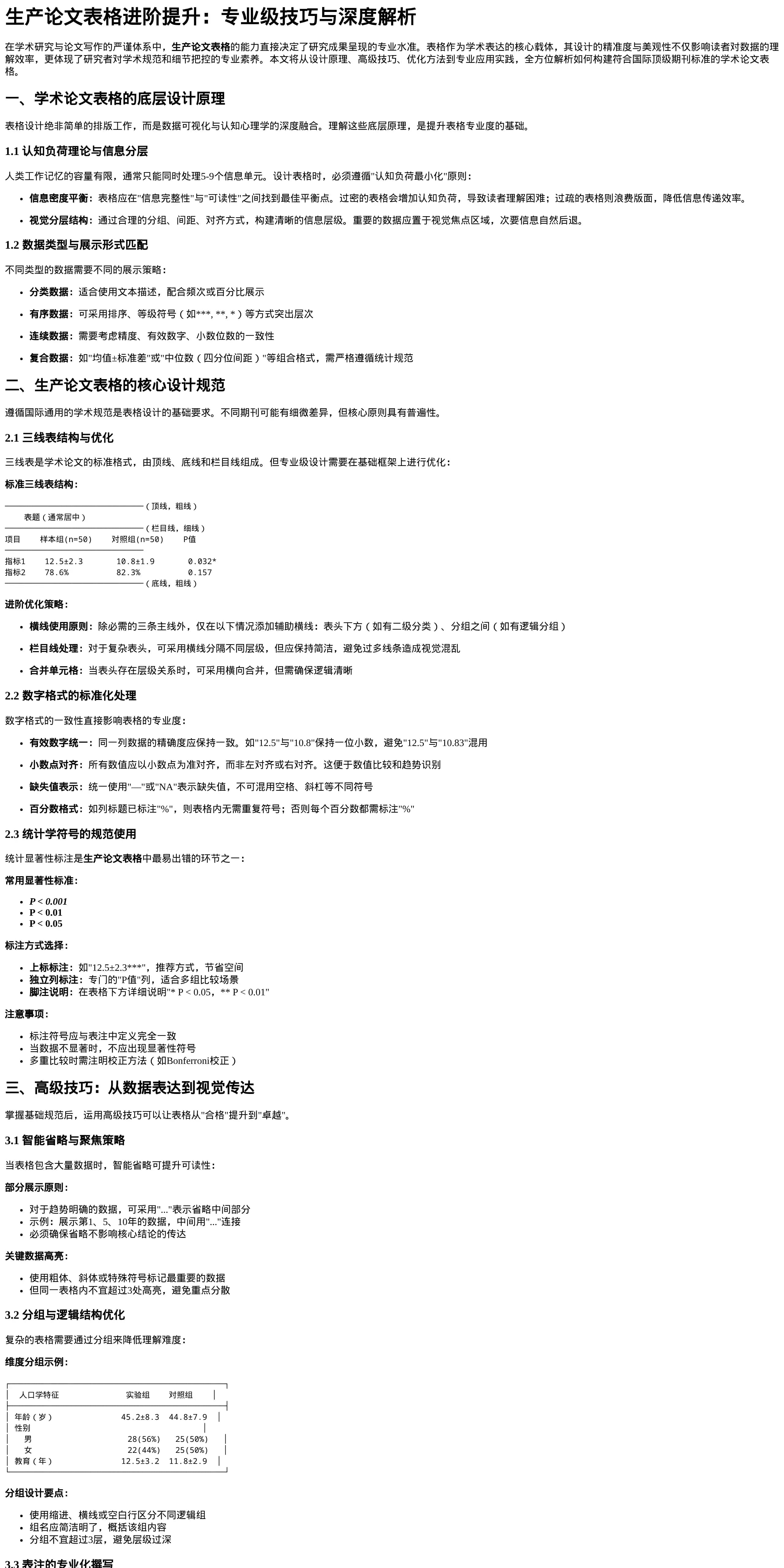 production_paper_tables_advanced_guide